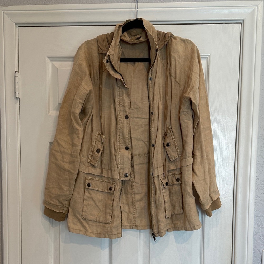 Michael Stars Light Brown Utility Jacket